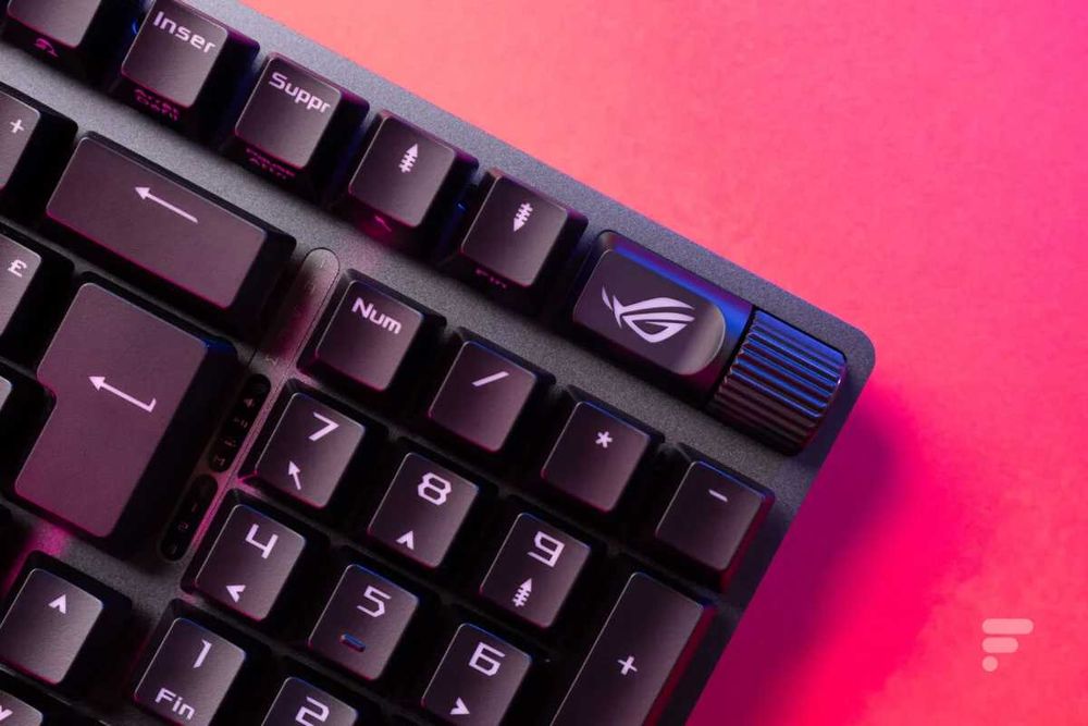 Tastatura gaming, ASUS, Wireless, ROG Strix Scope II 96 RX Snow, RGB