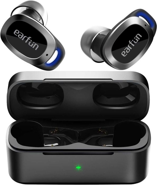 Casti Wireless Bluetooth EARFUN FREE PRO Earbuds Headphones 6 Mics