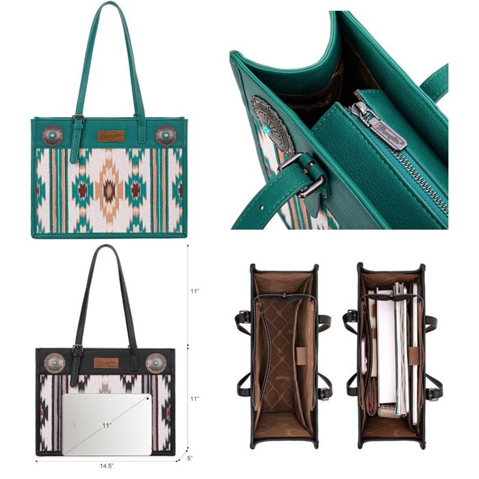 Женская Сумка из Канваса Montana West Wrangler Aztec Shoulder bag
