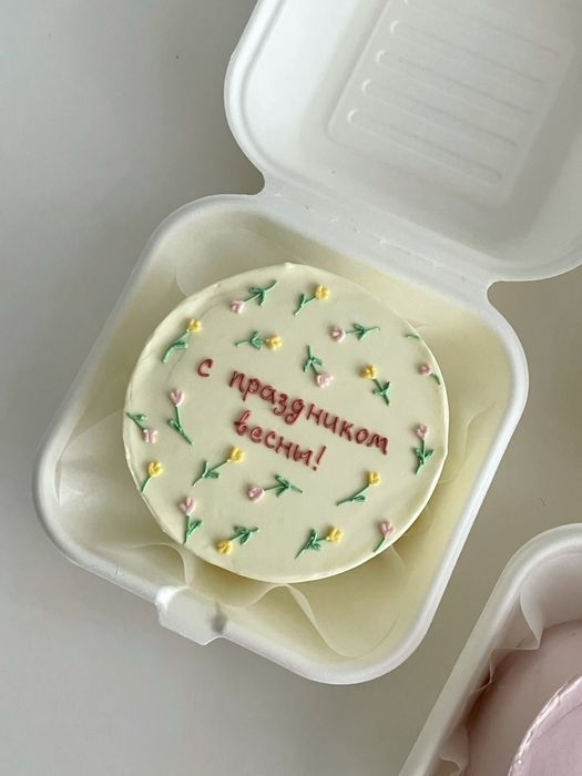 Бенто торт 8 марта