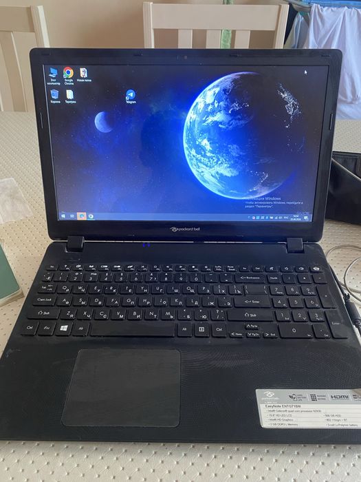 Ноутбук packard bell 15.6 HD LED.