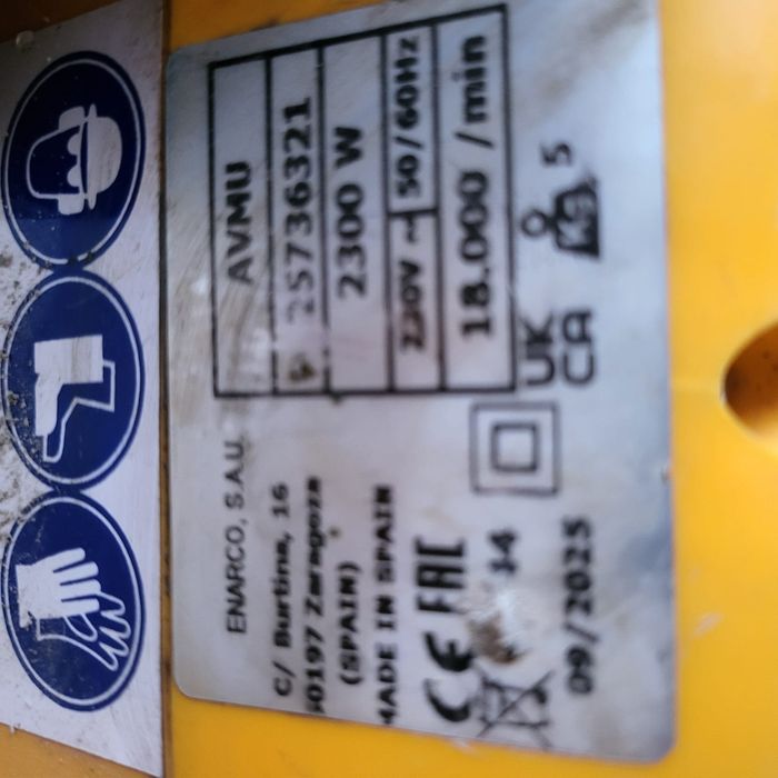 Vibrator beton ENAR AVME / 2025