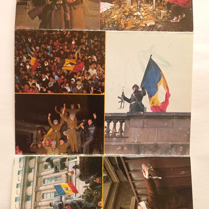Romania Libera, album cu c p cu imagini din decembrie 1989