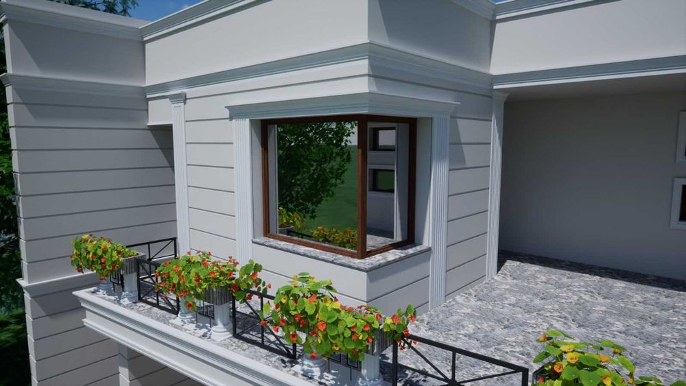 Ancadramente decorative pentru ferestre si usi