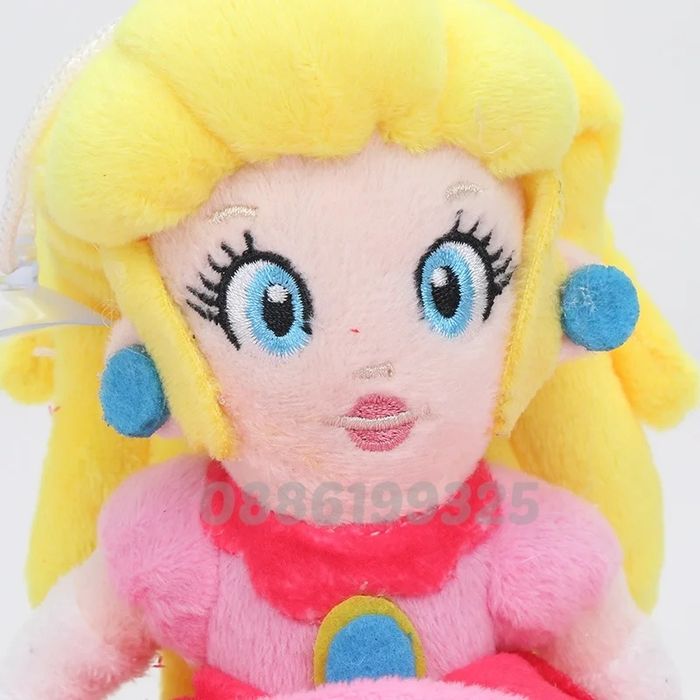 Голяма плюшена кукла Принцеса Праскова 60см Супер Марио