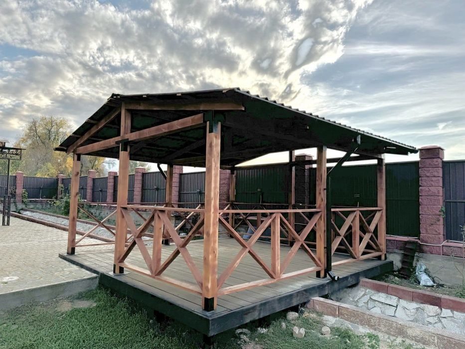 А-фрейм Барнхаус Строительство