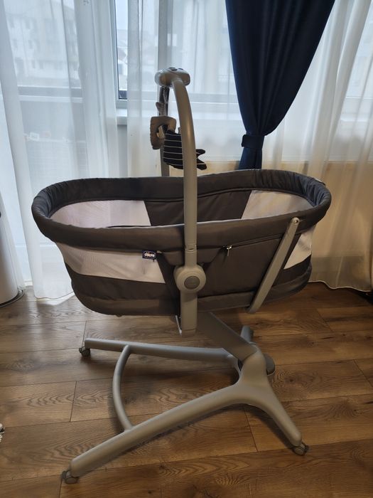 Cosulet multifunctional 4 in 1 chicco baby hug air (dark grey)+ saltea