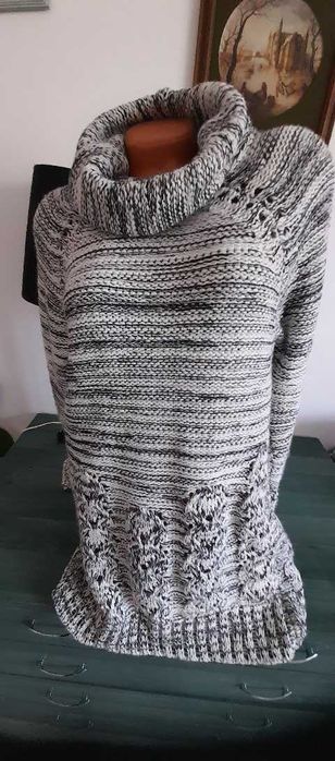 Pulover  dama din lana tricotat