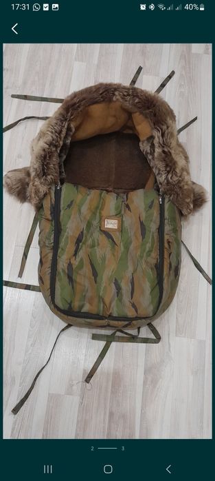 чехол для санок кокон