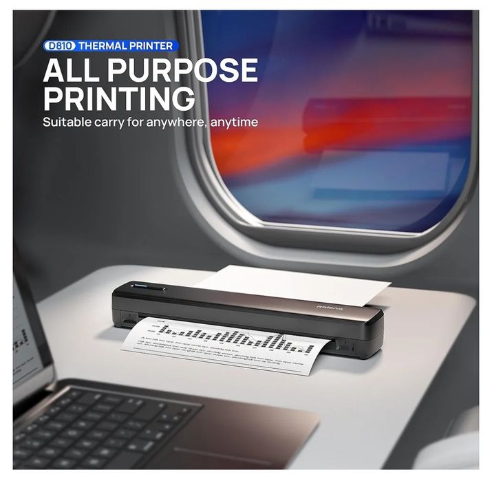 Imprimanta termica mobilă A4 Polono D810