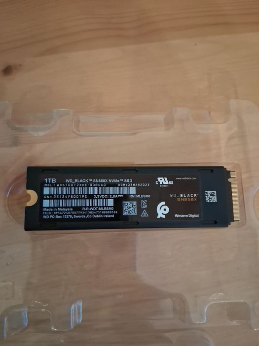 Memorie ssd nvme 1TB Hard disk  PS5 Wd Black  SN850X Gamedrive