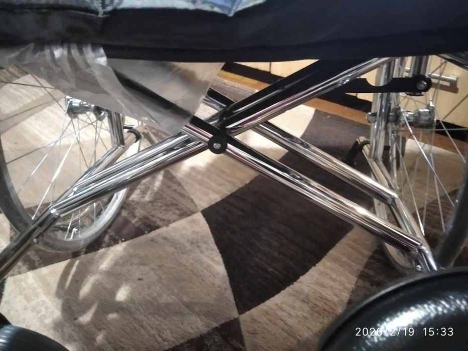 Коляска   большой вес людей.