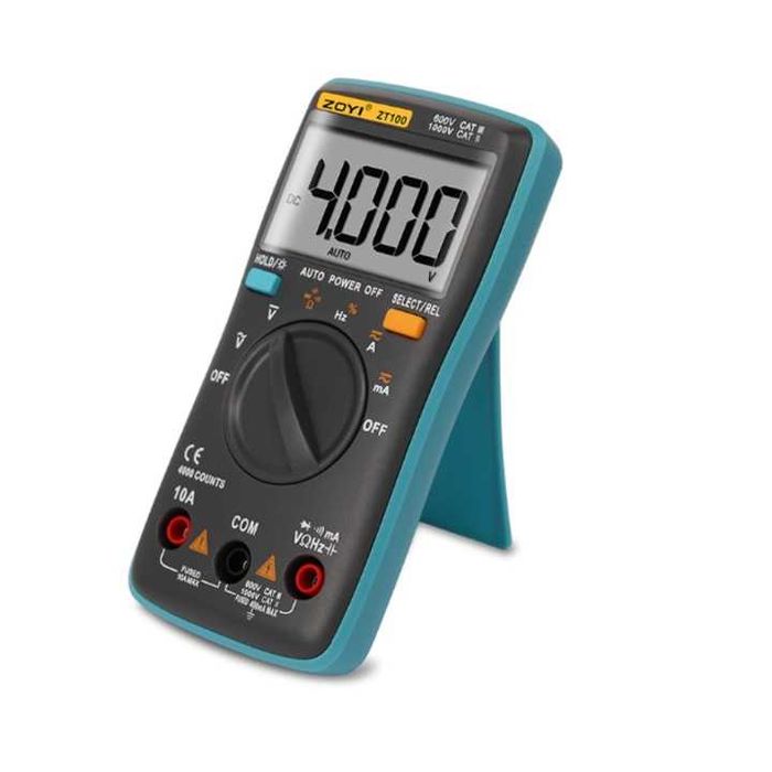 ZOYI ZT-100 Multimetru cu autoscalare, 4000 numere, LCD iluminat - NOU
