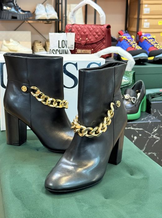 Дамски боти GUESS  Gold  естествена кожа