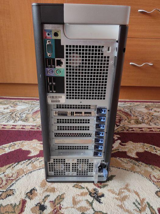 PC Gaming Workstation T3600 Xeon E5-2640 3.0 GHz,32GB RAM, Nvidia Quad