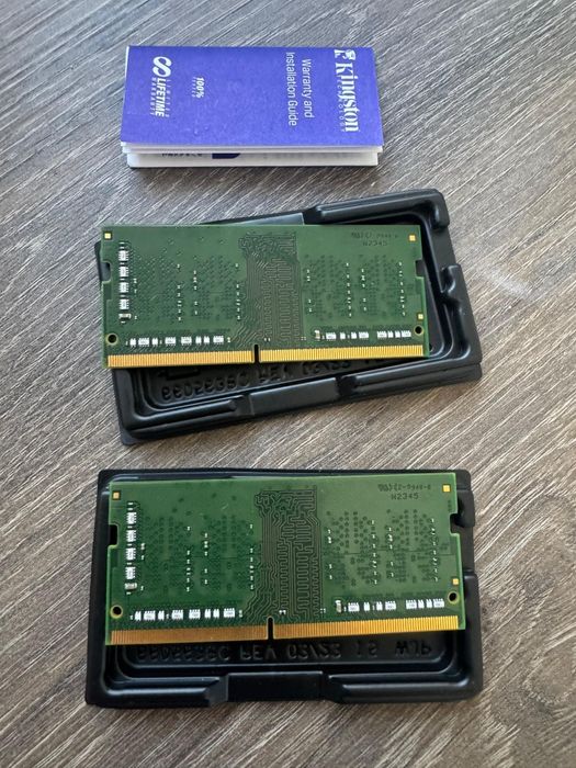 Kingston 16GB Kit DDR4 3200MHz (2x8GB) SO-DIMM – NOU, nefolosit, pentru laptop