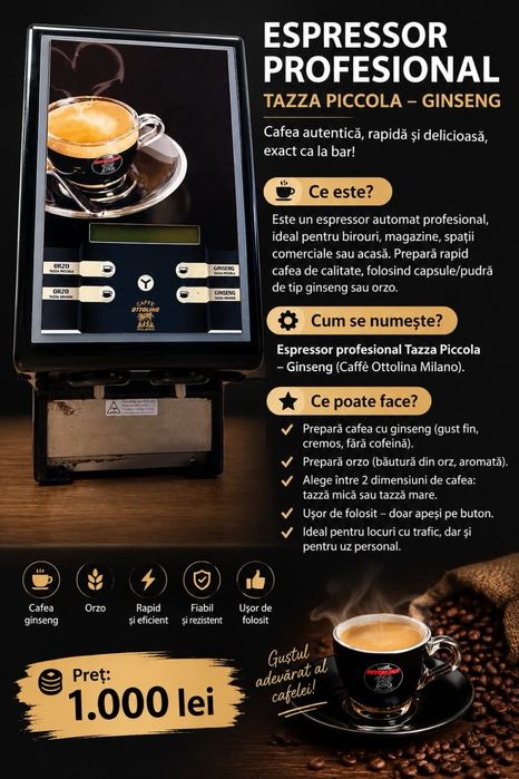 Espressor profesionist