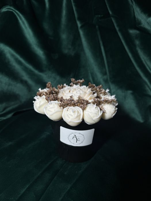 Flori din ceară naturală de soia – parfumate și rezistente