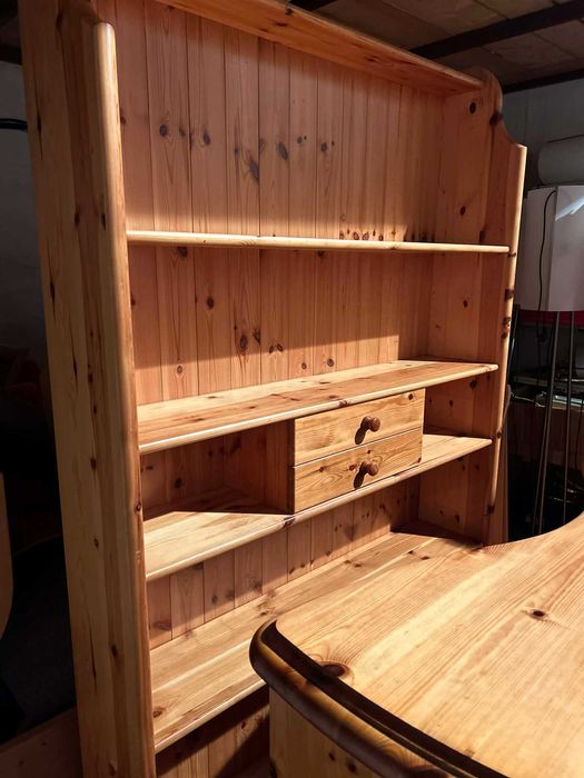 Etajera cu rafturi lemn masiv