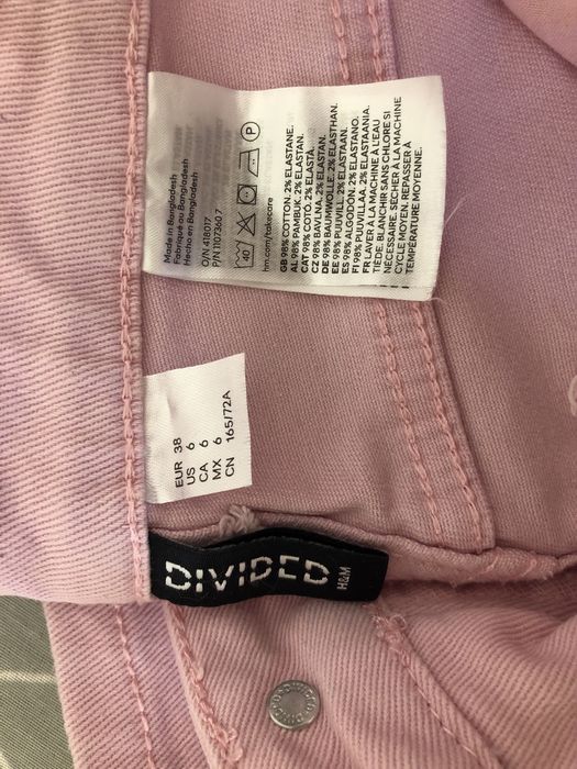 Blugi roz hm, 38