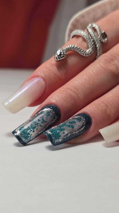 Unghii cu gel si semi