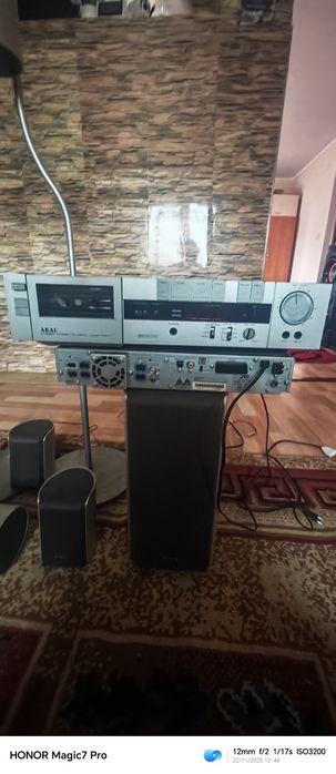 Sistem 5.1 sony dvd JVC Deck Akai