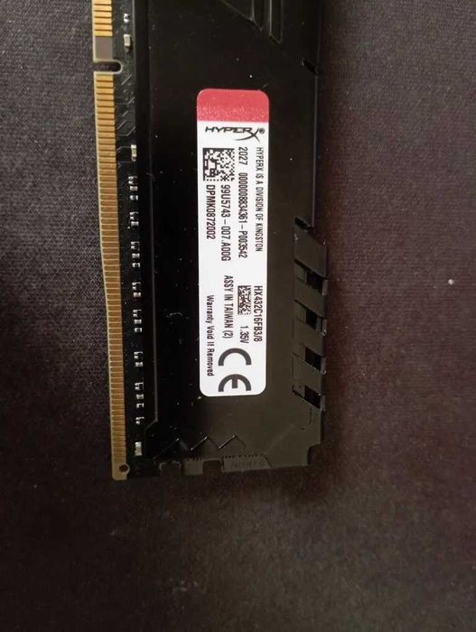 Оперативная память DDR4 8gb Kingston HYPERX