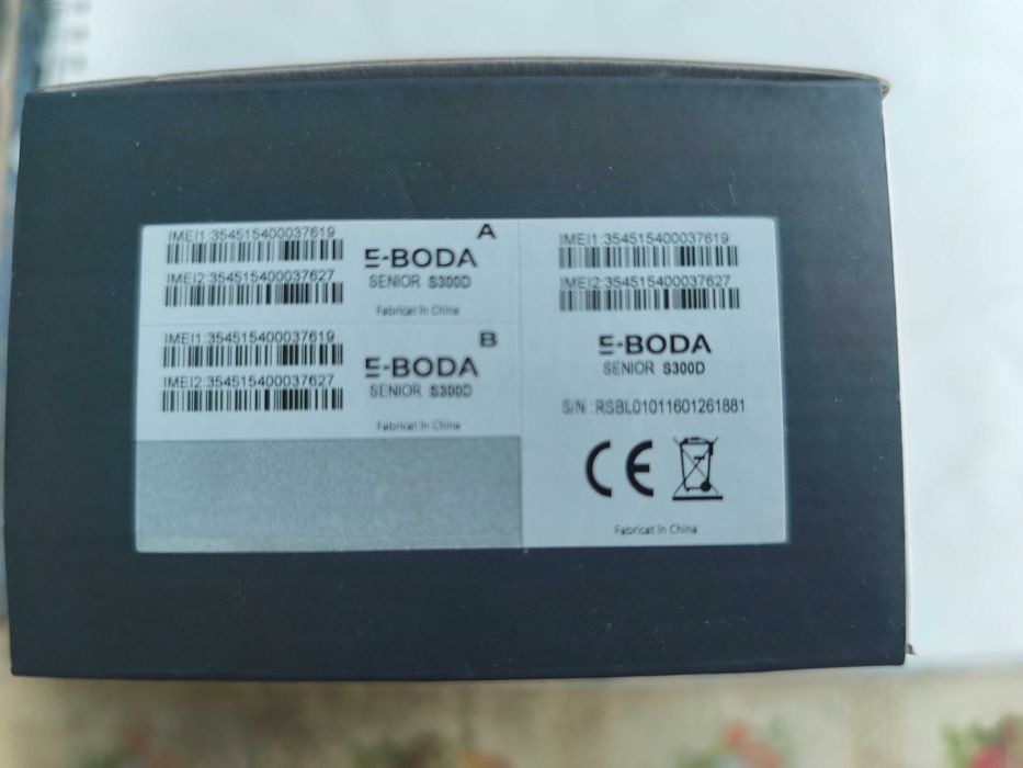 Telefon E-boda Senior S300D