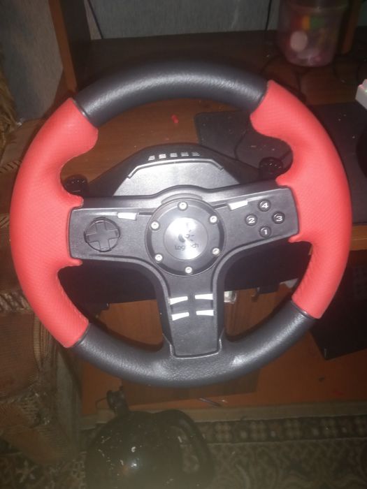 Оригинальный Logitech Formula Force EX игровой руль + педали. Обмен