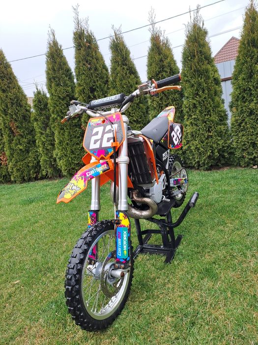 Yamaha yz250f  4t si ktm sx65 2t