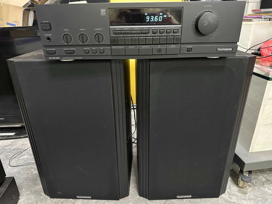 Стерео ресивър TELEFUNKEN HR 780 RDS + Тонколони