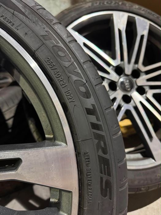 Оригинални джанти Audi 21” + гуми Toyo Proxes Sport 2
