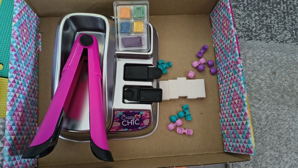 Детска преса за цветни кичури