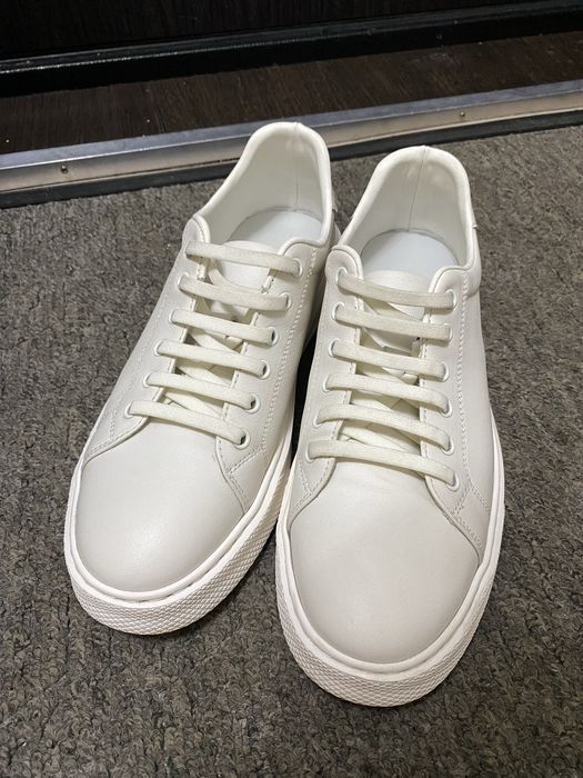 Кожанные кроссовки