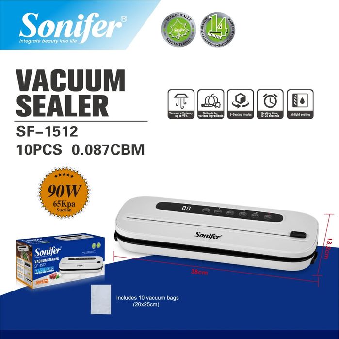 (Sf-33) Вакуумный упаковщик Sonifer SF-1512