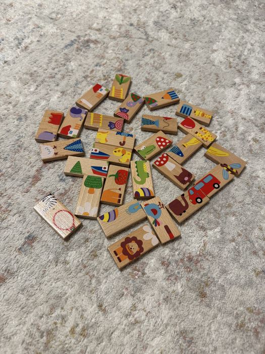 Домино из дерева