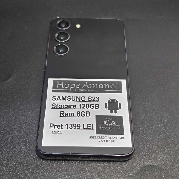 HOPE AMANET P8 Samsung S23 128  gb 8 gb ram