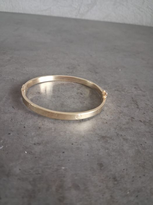 Bratara stil Cartier aur 14k