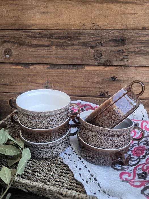 Купички с две дръжки 6 броя