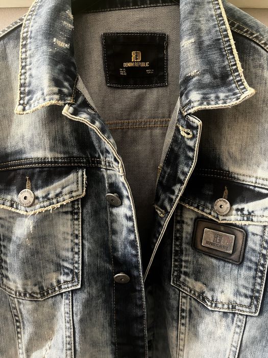 Geaca blugi Denim Republic barbati