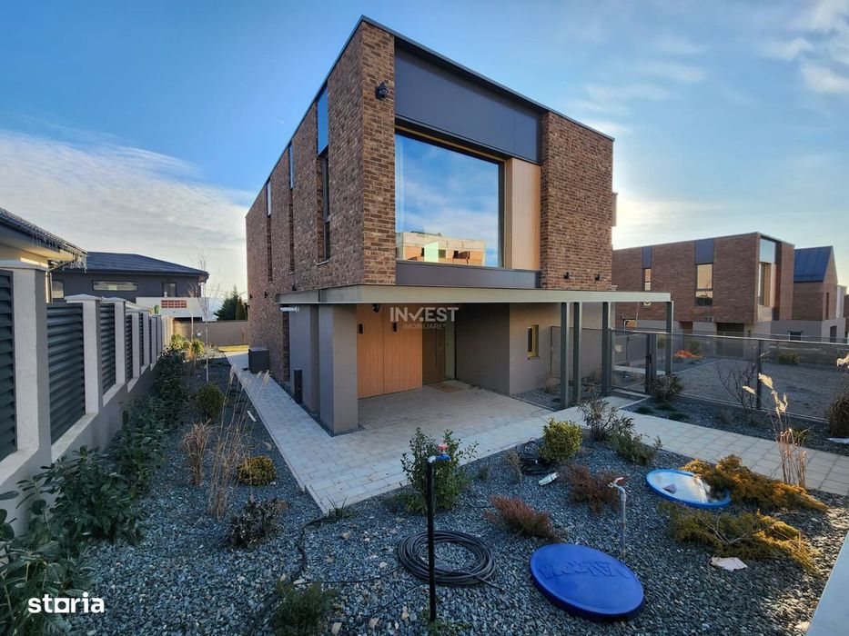 Vila High-End in Miroslava – Stil, Lumina si Arhitectura Moderna