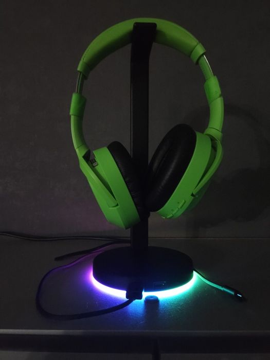 Наушники  razer opus x, с прдставкой razer