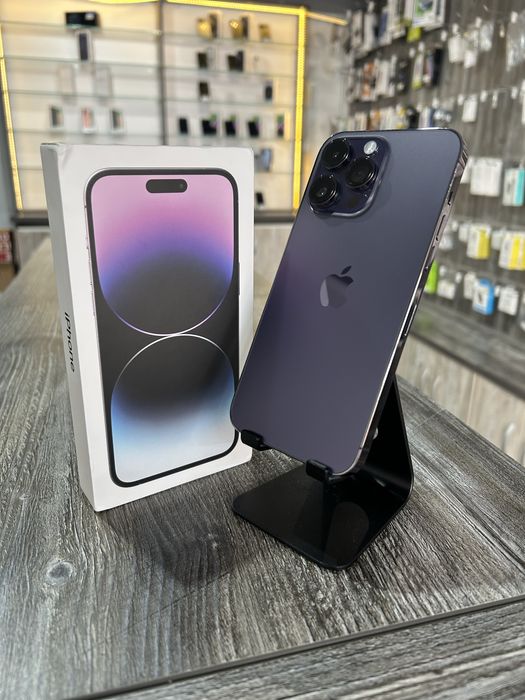 iPhone 14 Pro Max 128GB Deep Purple 100%