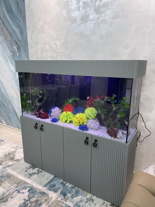 New Akvarium 500 litrlik zakaz qabul qilamiza !