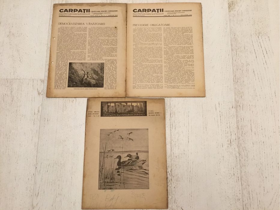 Revista CARPATI vinatoare-pescuit-chinologie