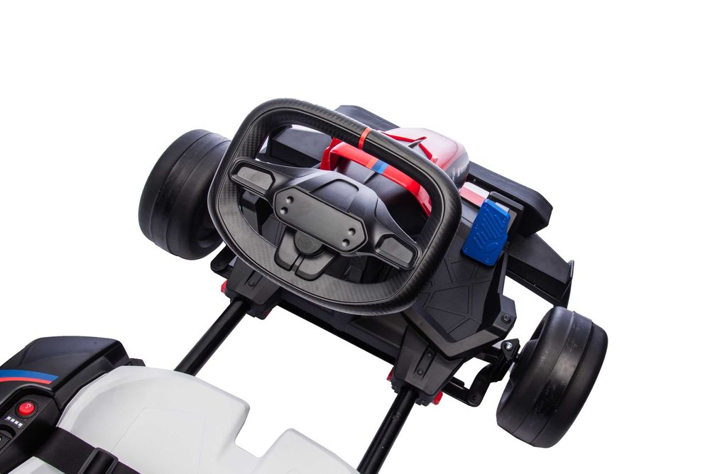 Kart electric cu sasiu ajustabil, BMW Motosport 2x 250W 24V, #RED
