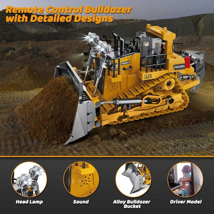 Samtop Rc Bulldozer Toys - Дистанционно