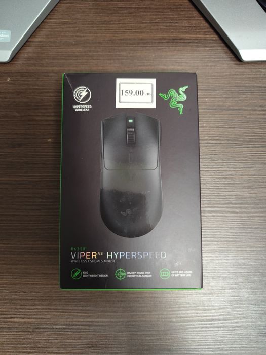 Razer Viper V3 HyperSpeed – запазена, без USB донгъл