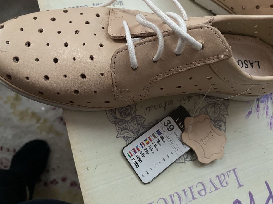 Дамски обувки естествена iкожа   39 Lasocki