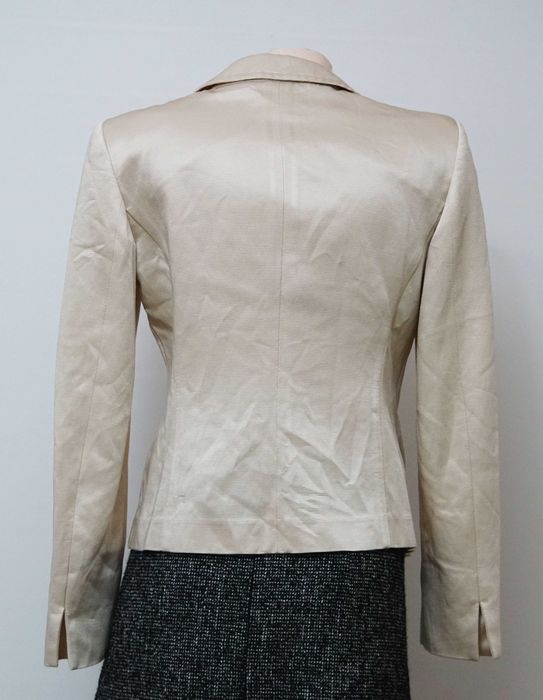 Sacou Max Mara ivory bumbac marimea 40IT